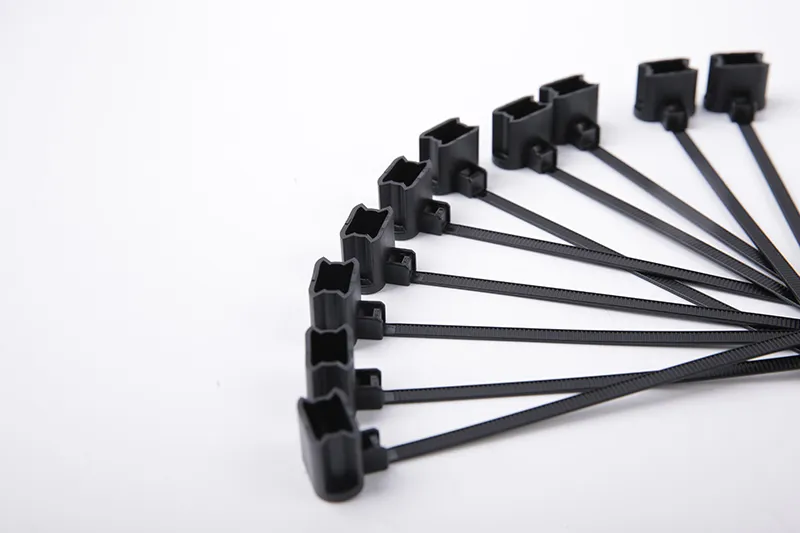 Fixing Cable Tie for Bolt - Stud-Compatible PA66 Automotive Cable Tie for Bolt Mounting