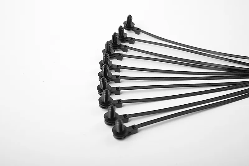 fixing cable tie for round hole